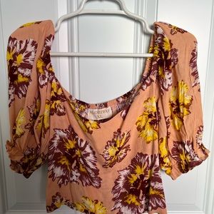 Alohiwai Sophia Top in Hau Hele collection.